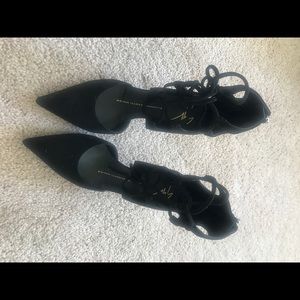 Giuseppe Zanotti lace up heels